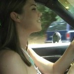 Kristen Starts Up & Drives the Coronet Barefoot