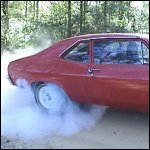 Kristen Playing in the 1969 Nova