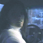 Veronica Night Driving the Blazer Barefoot