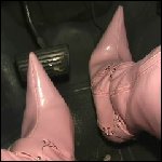 Lexi Pedal Pumping the Blazer in Pink Boots