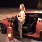 Scarlet Stranded in the Z28 at Night, 1 of 4