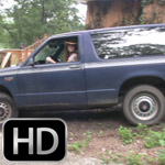 Jess Reversing Stuck in the Blazer in Boots