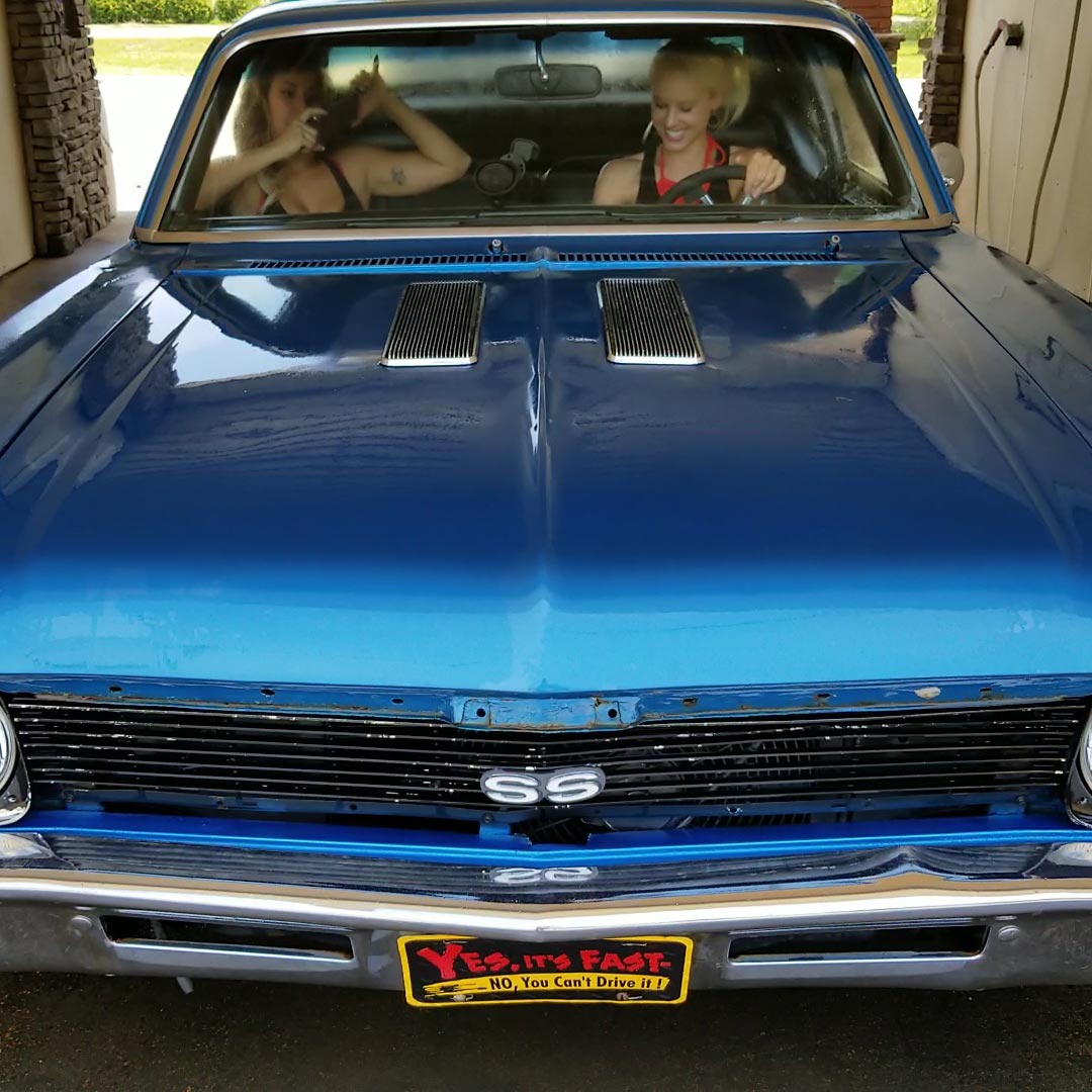 Brooke & Jane Take the 1972 Nova to the Car Wash, 2 of 4