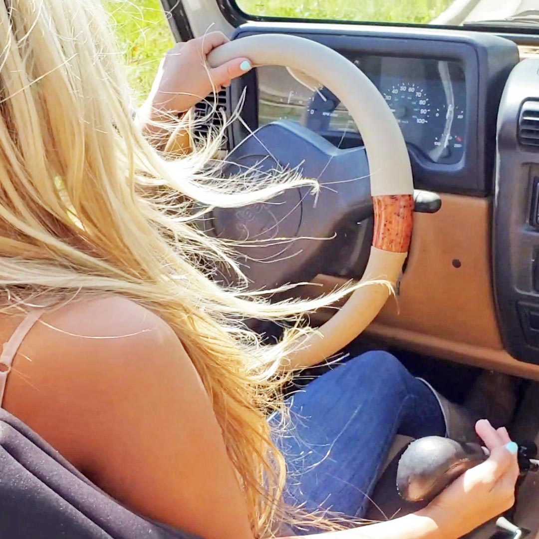 Jewels Takes Brooke for a Ride in Her New Jeep, 2 of 2